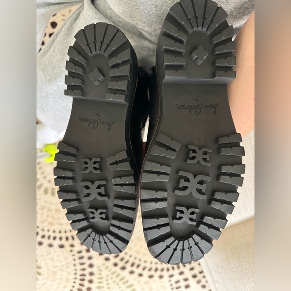 Sam Edelman Laguna Waterproof Lug Sole Chelsea Boot Black - Picture 8 of 8